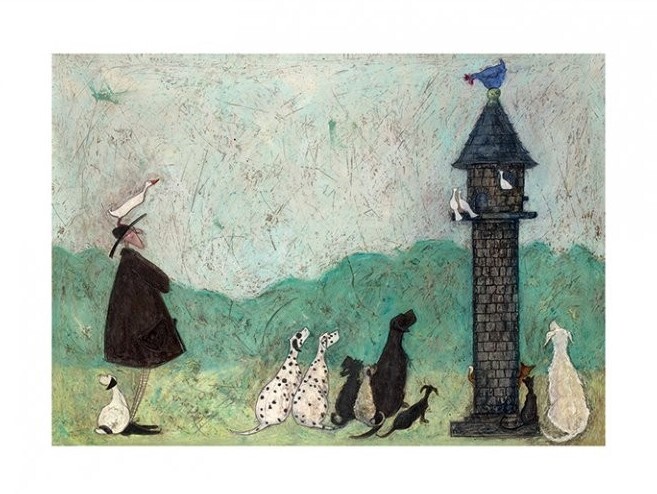 Art Print Sam Toft - An Audience with Sweetheart
