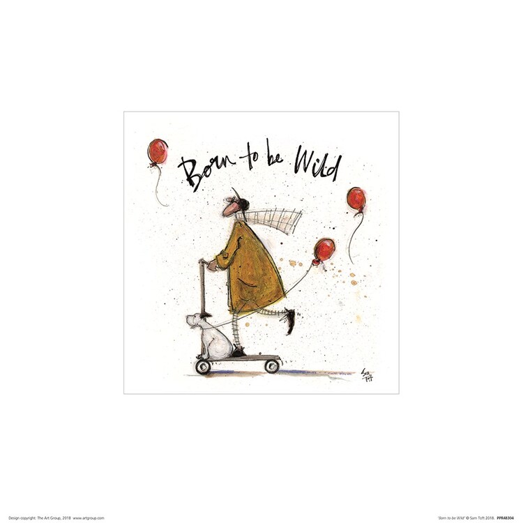 Art Print Sam Toft - Born to be Wild