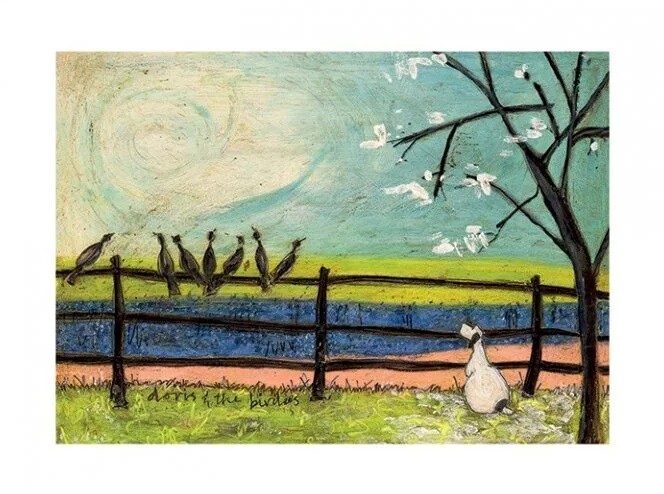 Art Print Sam Toft - Doris and the Birdies