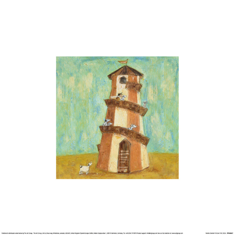 Art Print Sam Toft - Helter Skelter