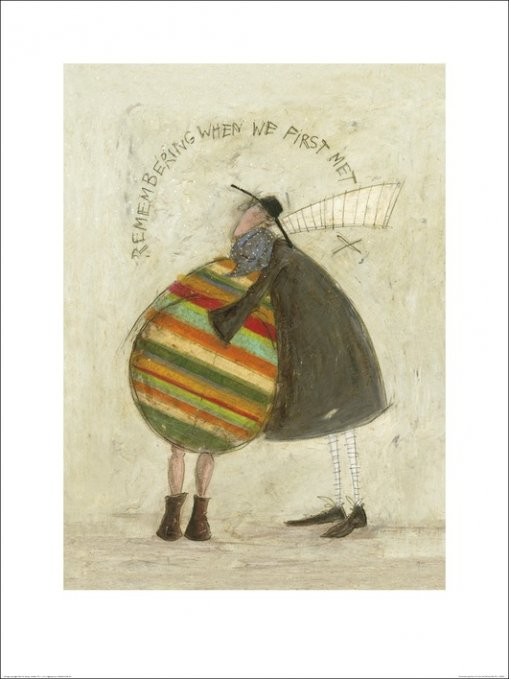 Art Print Sam Toft - Remembering When We First Met