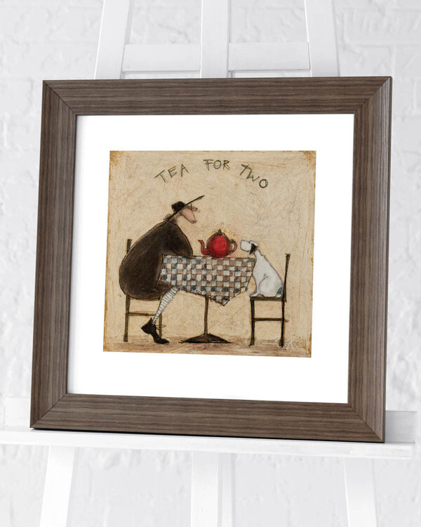 Framed poster Sam Toft - Tea for Two