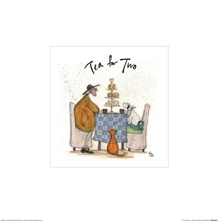 Art Print Sam Toft - Tea for Two