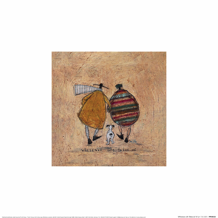Art Print Sam Toft - Wherever Life Takes Us