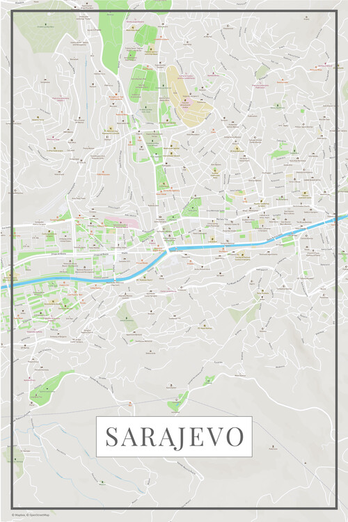 Фотошпалери Sarajevo color
