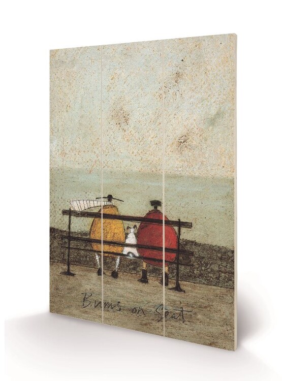 Sam Toft - Bums on Seat Slika na les
