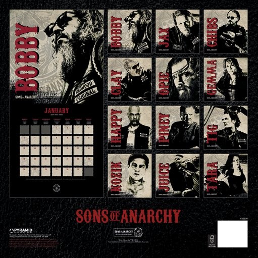 Calendar 2021 Sons of Anarchy