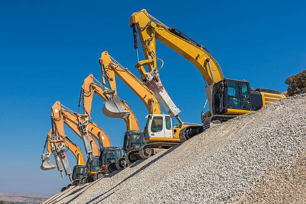 Camisola spectacular group of excavators