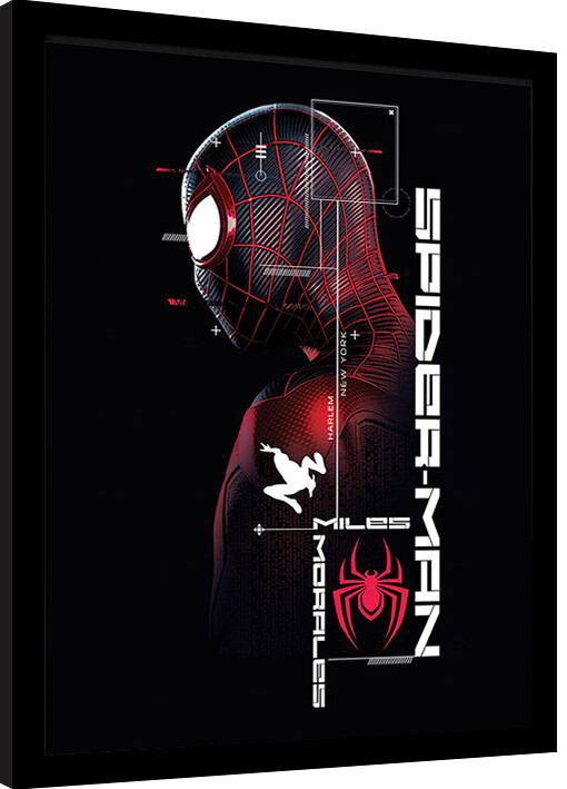 Framed poster Spider-Man - New York