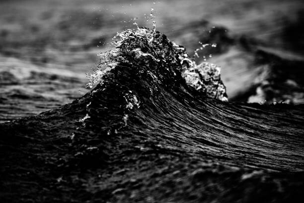 Αυτοκόλλητο splashing wave