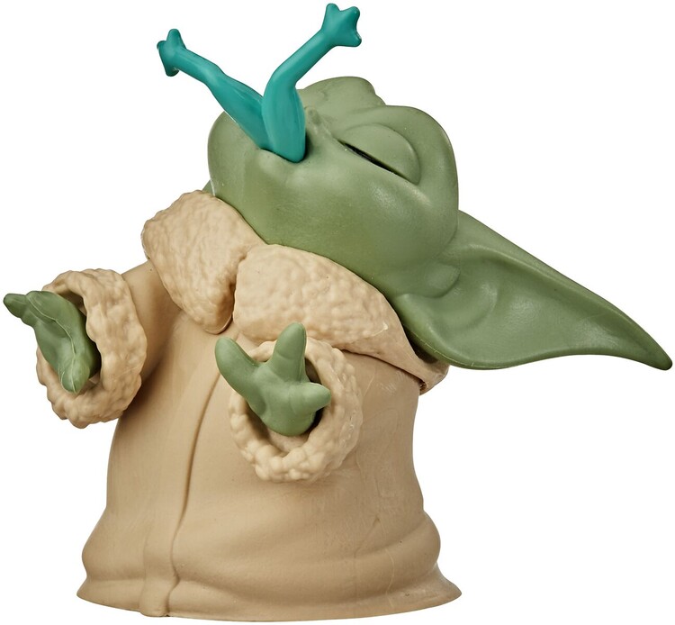 Figurine Star Wars: The Mandalorian - Baby Yoda Collection 2 pcs (Froggy &  Force)