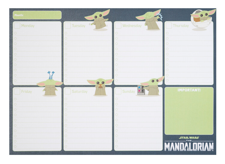 Planner Star Wars: The Mandalorian