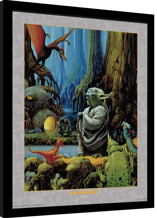 Рамкиран плакат Star Wars - Yoda