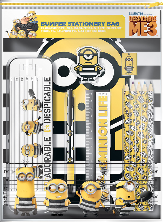 Despicable Me 3 Stationery