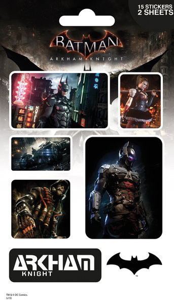 Stickers Batman Arkham Knight - Characters | Tips for original gifts
