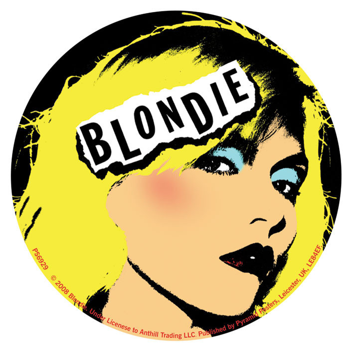 BLONDIE Sticker : Sold at EuroPosters