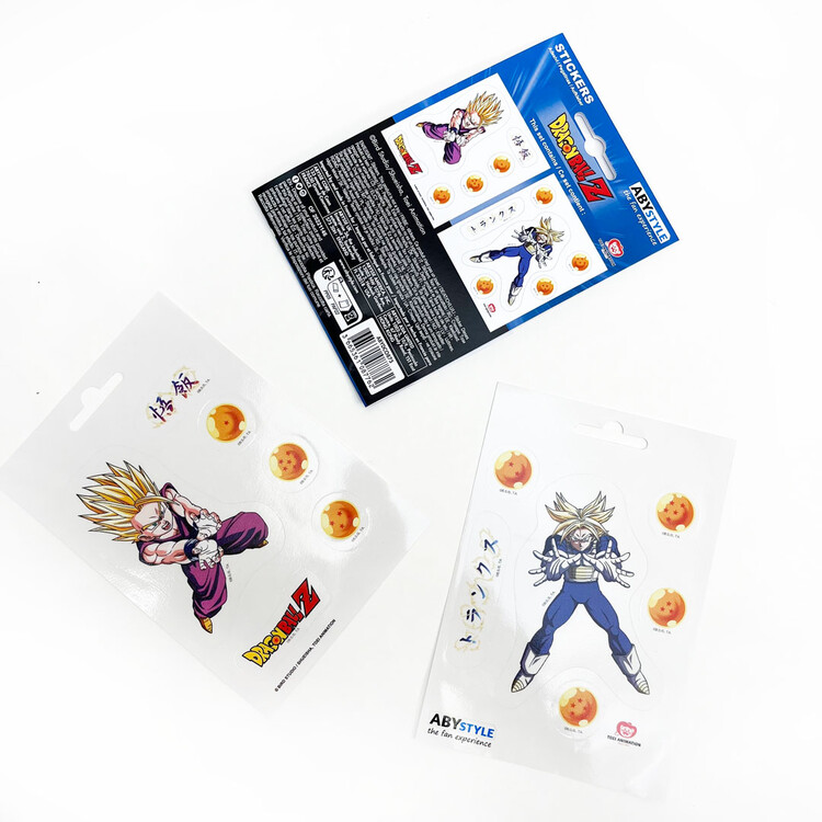 Stickers Dragon Ball - Gohan & Trunks 2pcs