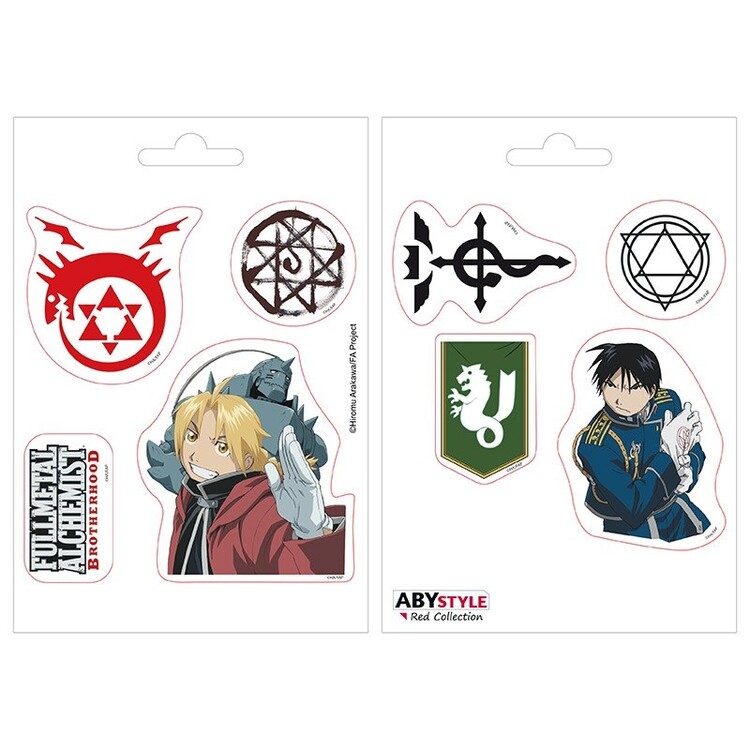 Stickers Fullmetal Alchemist - Alchemists 2pcs