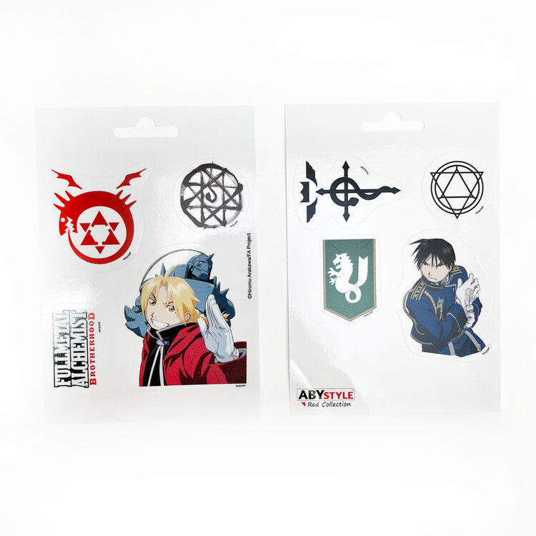 Stickers Fullmetal Alchemist - Alchemists 2pcs