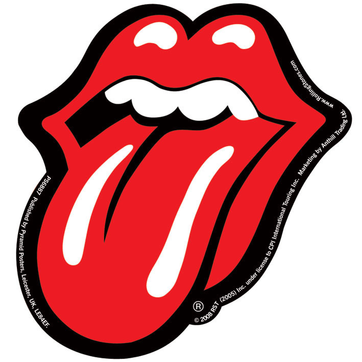 Sticker Rolling Stones Lips Tips For Original Gifts