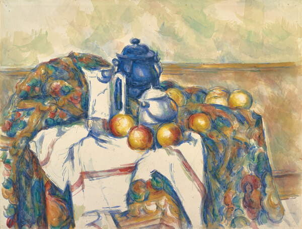 Αυτοκόλλητο Still Life with Blue Pot