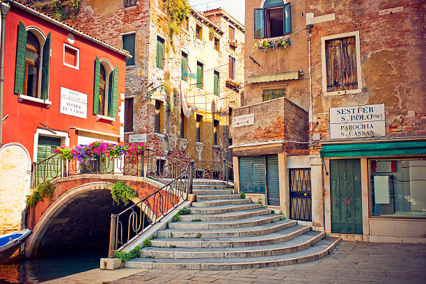Sticker Street of Venice