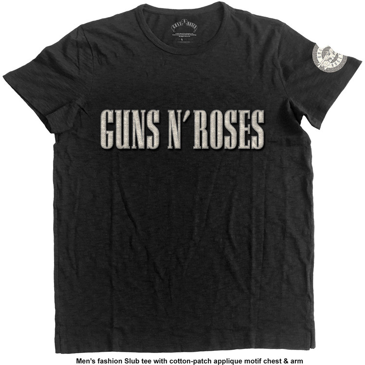 T-shirts Guns N Roses - LOGO & BULLET CIRCLE