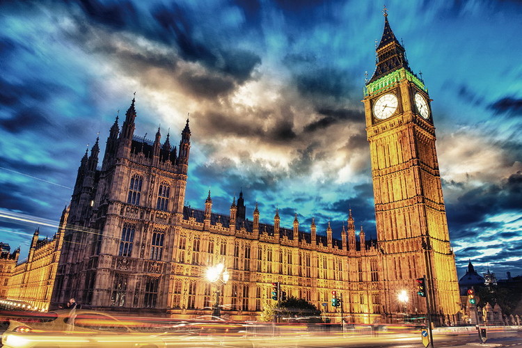Tableau sur verre London - Big Ben