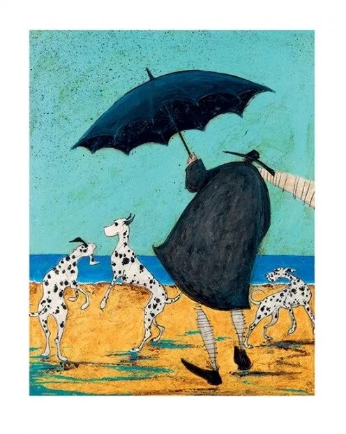 Taidejuliste Sam Toft - On Jack's Beach