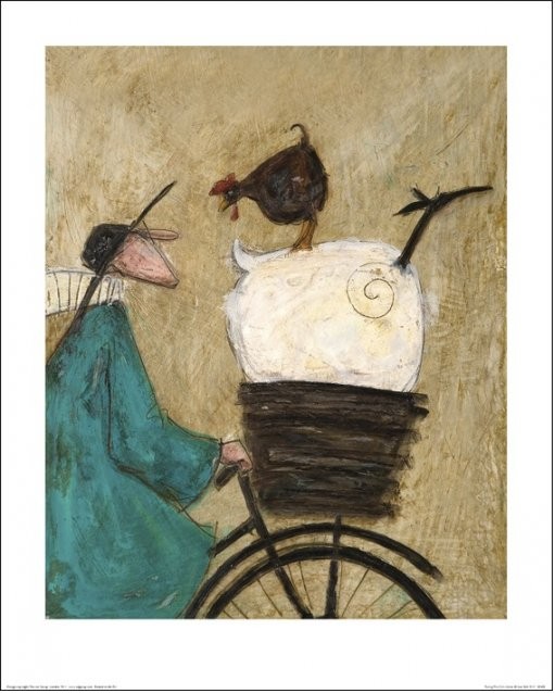Sam Toft - Taking the Girls Home Taidejuliste