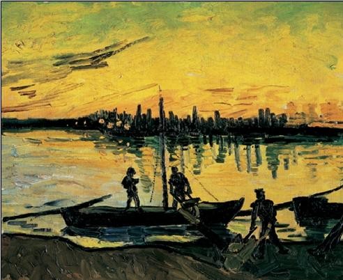The Stevedores in Arles, 1888 Taidejuliste