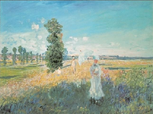 The Walk, 1875 Taide