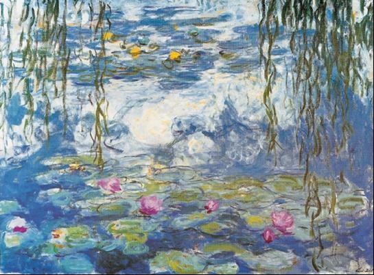 Water Lilies, 1916-1919 Taide