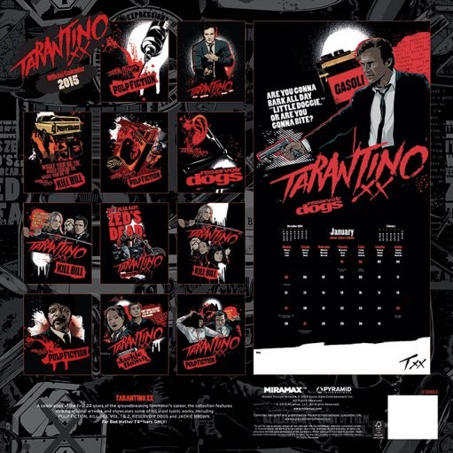Calendar 2021 Tarantino XX