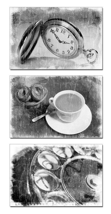 Black & White Abstract Taulusarja