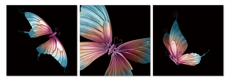 Modern design - butterfly Taulusarja