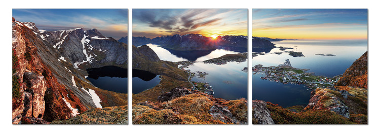 Sunrise over the bay Taulusarja
