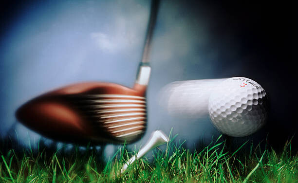 Slika na platnu Teeing off