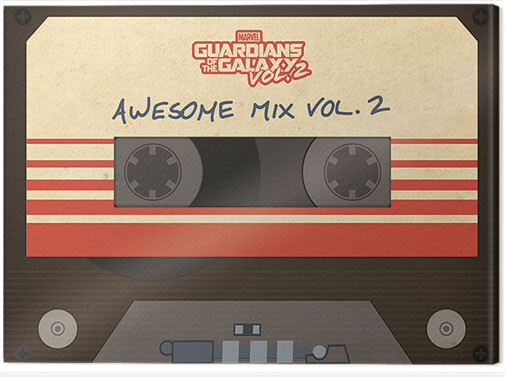 Tela Guardians Of The Galaxy Vol. 2 - Awesome Mix Vol. 2, Decorações de  parede