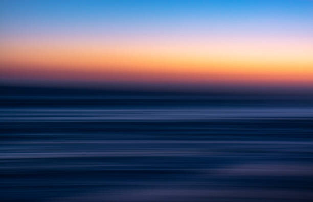 Quadro em tela Blurred Horizon