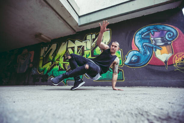 Quadro em tela Breakdance Tricks