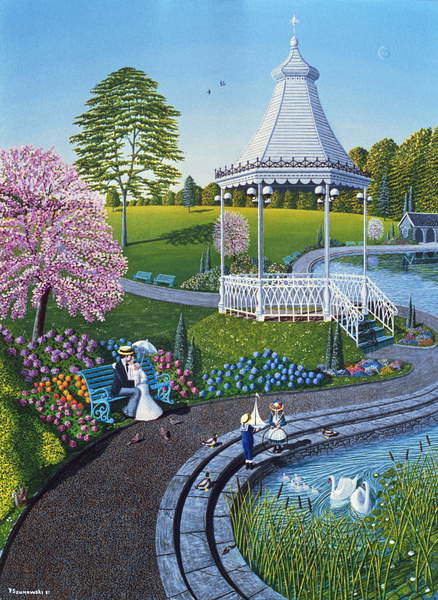 Quadro em tela Companionship