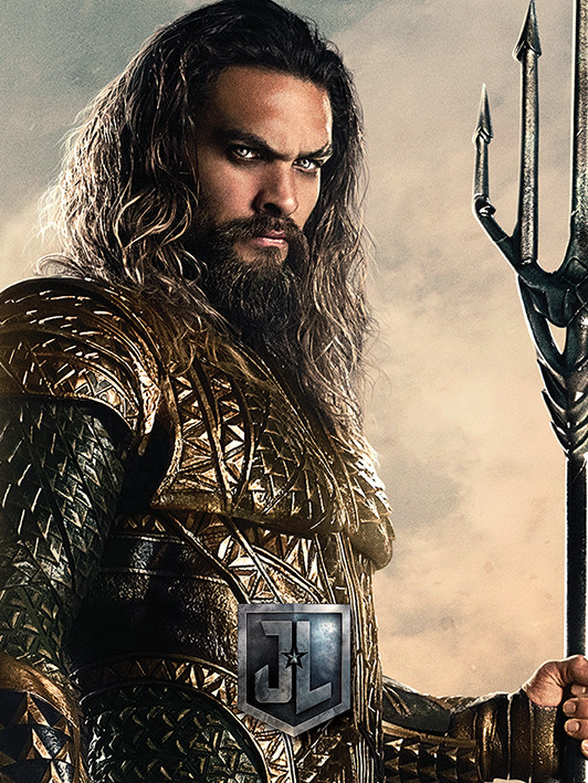 Tela Justice League Movie Aquaman Decorações de parede