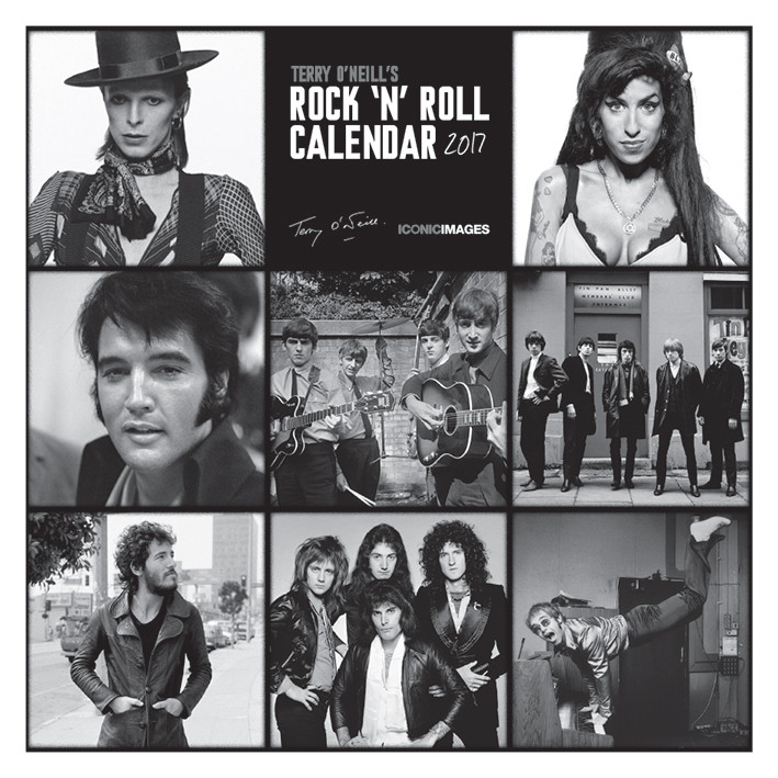 Terry O Neill S Rock N Roll Wall Calendars 2022 Large Selection