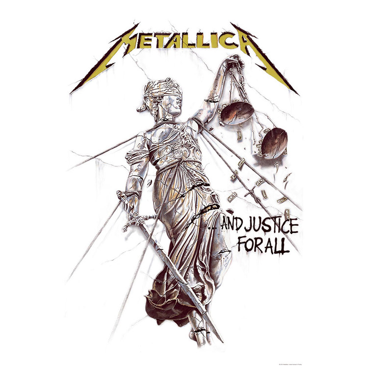 Textile poster Metallica - And Justice For All