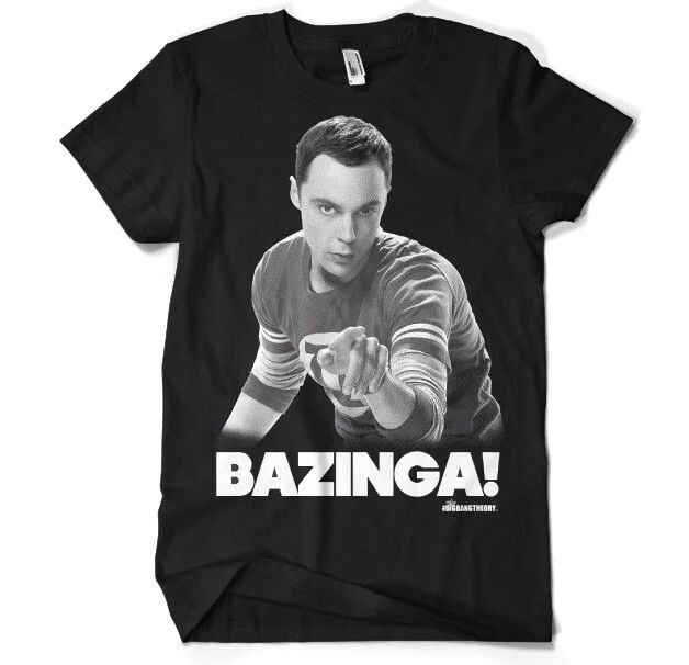 Μπλουζάκι The Big Bang Theory - Sheldon says BAZINGA!