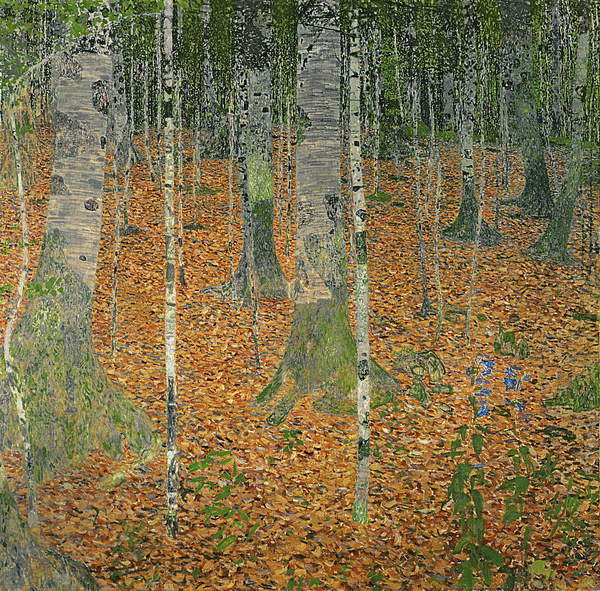 Sticker The Birch Wood, 1903