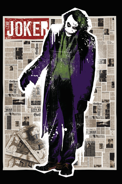 Sticker The Dark Knight Trilogy - Joker