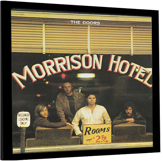 Framed poster The Doors - Morrison Hotel