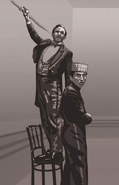 Naljepnica The Grand Budapest Hotel